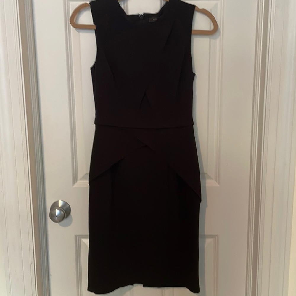 BCBG Black cocktail dress LBD size 4